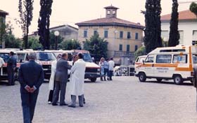 Foto e immagini dei servizi forniti dalla Misericordia di Camucia-Calcinaio