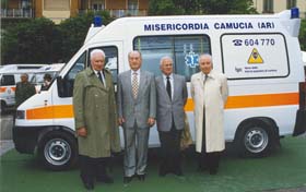 Foto e immagini dei servizi forniti dalla Misericordia di Camucia-Calcinaio