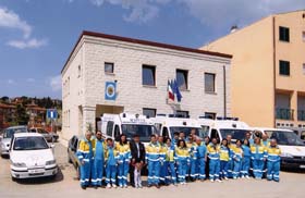 Foto e immagini dei servizi forniti dalla Misericordia di Camucia-Calcinaio