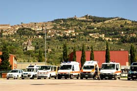 Foto e immagini dei servizi forniti dalla Misericordia di Camucia-Calcinaio